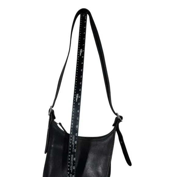 Vintage Coach 9950 Janice Legacy Shoulder Bag Black Leather - Picture 3 of 8